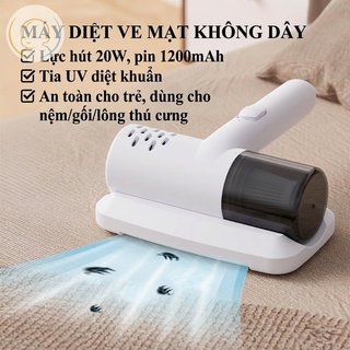 Không Dây Bụi Mite Chân Không Nệm Gối Thú Cưng Tóc Hút Mạnh Phòng Ngủ Nhà Bé