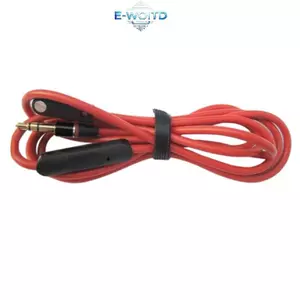 Cáp tai nghe thay thế E-WOITD cho tai nghe Beats Mixr / Solo HD có đàm thoại điều khiển từ xa và âm lượng + / - Dây âm thanh nam-Nam T84D E-WOITD