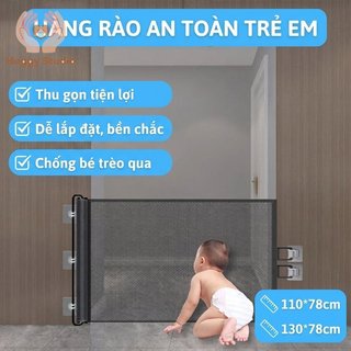 Cổng an toàn cho bé có thể thu vào Bảo vệ cửa cầu thang Lưới PVC có thể điều chỉnh Bảo vệ gia đình trong nhà