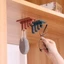 Móc Treo Đồ Dán Tường Đa Năng 4 Chấu Hình Cây Thông - Móc Treo Chìa Khóa, Vật Dụng Tiện Lợi