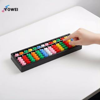 YOWEI 13 chữ số Cột Soroban Bàn tính Công cụ đếm toán học để dạy trẻ em Học tập lớp học số học VN