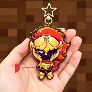 Magnetic Hearts D3rlord3 and Avery Acrylic Keychain Chibi Style Game Merch Double Sided Bag Pendant