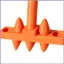 Dụng cụ làm vườn Dibber Công thái học T-Handle cấy hạt giống Vườn Dibber có đánh dấu độ sâu cho giường nâng mueadsyvn