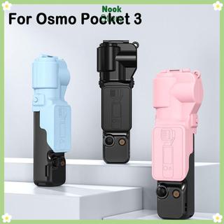 Vỏ bảo vệ Gimbal NOOKSTORY, Tấm bảo vệ màn hình chống bụi chống trầy xước, Nhẹ với lớp lót mềm Vỏ bọc ống kính lật cho phụ kiện máy ảnh DJI Osmo Pocket 3