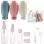 Set 11 Bộ Chiết Mỹ Phẩm Lọ Chiết Mĩ Phẩm Mini Du Lịch Kèm Túi Zip Nhỏ Gọn Tiện Lợi