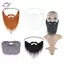 HFTOY 1 Lễ Hội Vui Nhộn Đồ Dùng Giáng Sinh Prom Đạo Cụ Unisex Lạ Mắt Râu Giả Trang Phục Halloween Đảng Tóc Mặt ria mép Tóc Giả ~