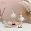 TRTR Ballerina Tượng Nhựa Bộ Sưu Tập Tượng Ba Lê Vũ Công Điêu Khắc Ba Lê Cô Gái Hình Cho Lối Vào Kệ Sách Trang Trí Nhà VN