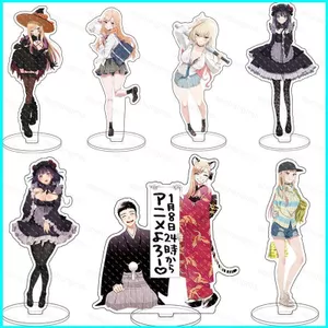 HK1 My Dress-Up Darling Nhân Vật Hành Động Anime Acrylic Đồ Chơi Mô Hình Kitagawa Marin Tấm Giữ Bộ Sưu Tập Quà Tặng KH1