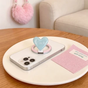 Giá đỡ điện thoại từ tính may mắn INS sang trọng có gương cho vỏ nam châm và IPhone 13 15 16 17 Pro Max 14 Plus Giá đỡ vòng đeo tay có thể gập lại