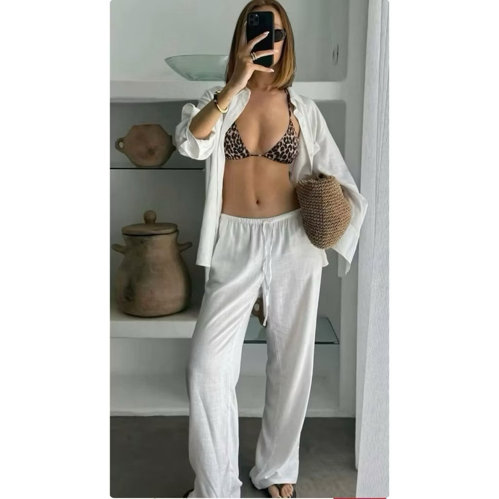 Bamboo Pants- QUẦN SUÔNG LINEN BAMBOO – NHẸ MÁT, THANH LỊCH DỄ PHỐI MyaHouse