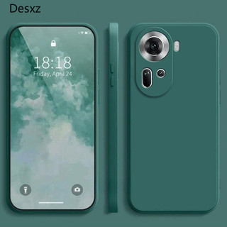 Dành cho Ốp lưng OPPO Reno 11 5G màu trơn OPPO Reno11 5g Vỏ bảo vệ silicon chống rơi màu trơn đơn giản