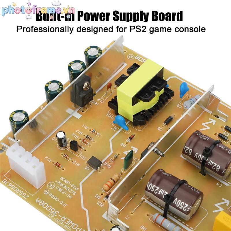 Khung Ảnh Bảng Cấp Nguồn Cho Sony PS2 Fat Console 30000 Đến 39000 Tích Hợp PowerSupply Board Transformer 110V-220V Universal VN