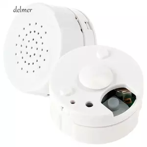 Thiết bị ghi âm DELMER, Tin nhắn tùy chỉnh Ghi tin nhắn Máy ghi âm Đồ chơi sang trọng, Hộp thoại Mini Chrismas Đồ chơi DIY Mô-đun âm thanh có thể ghi lại Động vật nhồi bông