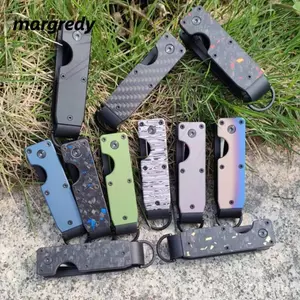 Hộp đựng chìa khóa MARGREDY, Hộp đựng chìa khóa kim loại tối giản, Hộp đựng thông minh 2-6 phím có móc khóa tuốc nơ vít cho chìa khóa dưới 6,2cm