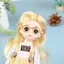 HFTOY 5 / 10 Chiếc Thời Trang Khung Tròn Không Ống Kính Retro Mát Búp Bê Kính Cho Búp Bê 9 / 25 / 30cm ~