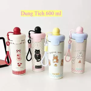 Cốc Giữ Nhiệt X-Cup 600ml Thép Không Gỉ 316 An Toàn Sức Khỏe Dây Cầm Tay Chắc Chắn