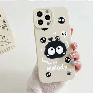 Ốp lưng iPhone Ốp lưng silicon họa tiết Susuwatari - iP 7/8/X/XS/XR/11/12/13/14/15/16/17/Plus/Air/Pro/Max