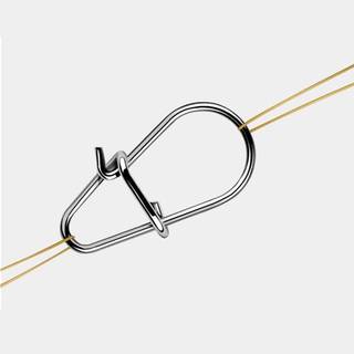 GHX 100 Cái Kẹp Mồi Khóa Cặp Đôi Nhanh Không Gỉ - Câu Cá Nước Mặn VN