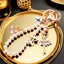 ZBGM Giá Rẻ Seckill Đính Kim Cương Nhảy Múa Thiên Thần Xe Móc Khóa Kim Loại Dễ Thương Nữ Túi Mặt Dây Chuyền Móc Chìa Khóa Vòng Ngọc Trai Mặt Dây Chuyền Quà Tặng