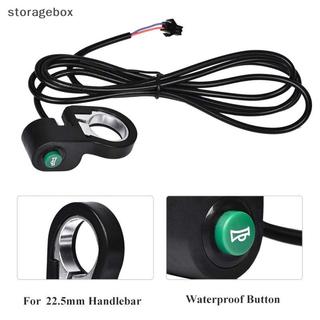 [Hộp lưu trữ] Xe máy Xe tay ga Xe đạp Sừng nhựa Nút công tắc tín hiệu đa năng 22,5mm Xe đạp điện Nút công tắc còi xe đạp đẹp