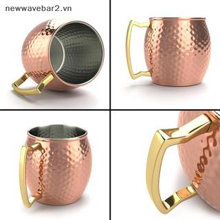 Cốc thép không gỉ 530ml kiểu Moscow Mule, dùng cho bia/cà phê/sữa, bền đẹp