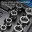 CATMALLER88 Bolt Extractor, Máy vắt đai ốc mô-men xoắn cao cứng, Dây buộc sọc hạng nặng Chống trượt Chống rỉ sét Loại bỏ vít Bảo trì tự động