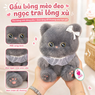 Đồ chơi bông cao cấp – Mềm mịn và lông lá, hình dáng dễ thương, là món quà lý tưởng để tặng bạn gái và người yêu
