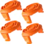 079O Máy Cắt Cỏ Bao Thay Thế WORX WA6531 WA0010 Nắp Ống Lọc Bãi Cỏ Cắt Đầu Bao Bãi Cỏ Cắt Dòng Bao
