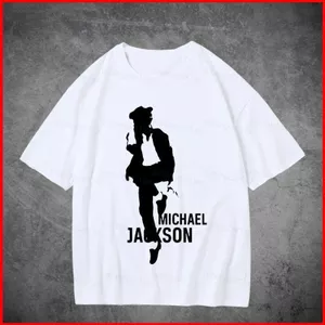YB1 Michael Jackson 2026 PHIM Người hâm mộ quà tặng thoải mái áo thun mềm mại áo thun tay ngắn BY1