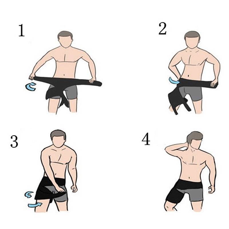 PNPIA- Đai hỗ trợ hông Hỗ trợ Groin Đau thần kinh tọa Giảm đau Dây đeo đùi Nén Nẹp Khớp Groin Viêm khớp Đai bảo vệ hông