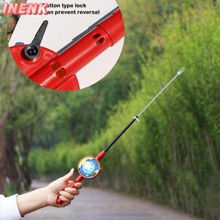 INENK Cần Câu Đá, Cực Câu Cá Đá Mùa Đông Có Thể Thu Vào, Chất Lượng Cao Quay Trẻ Em Di Động Đá Cần Câu Cá Mùa Đông Băng Câu Cá