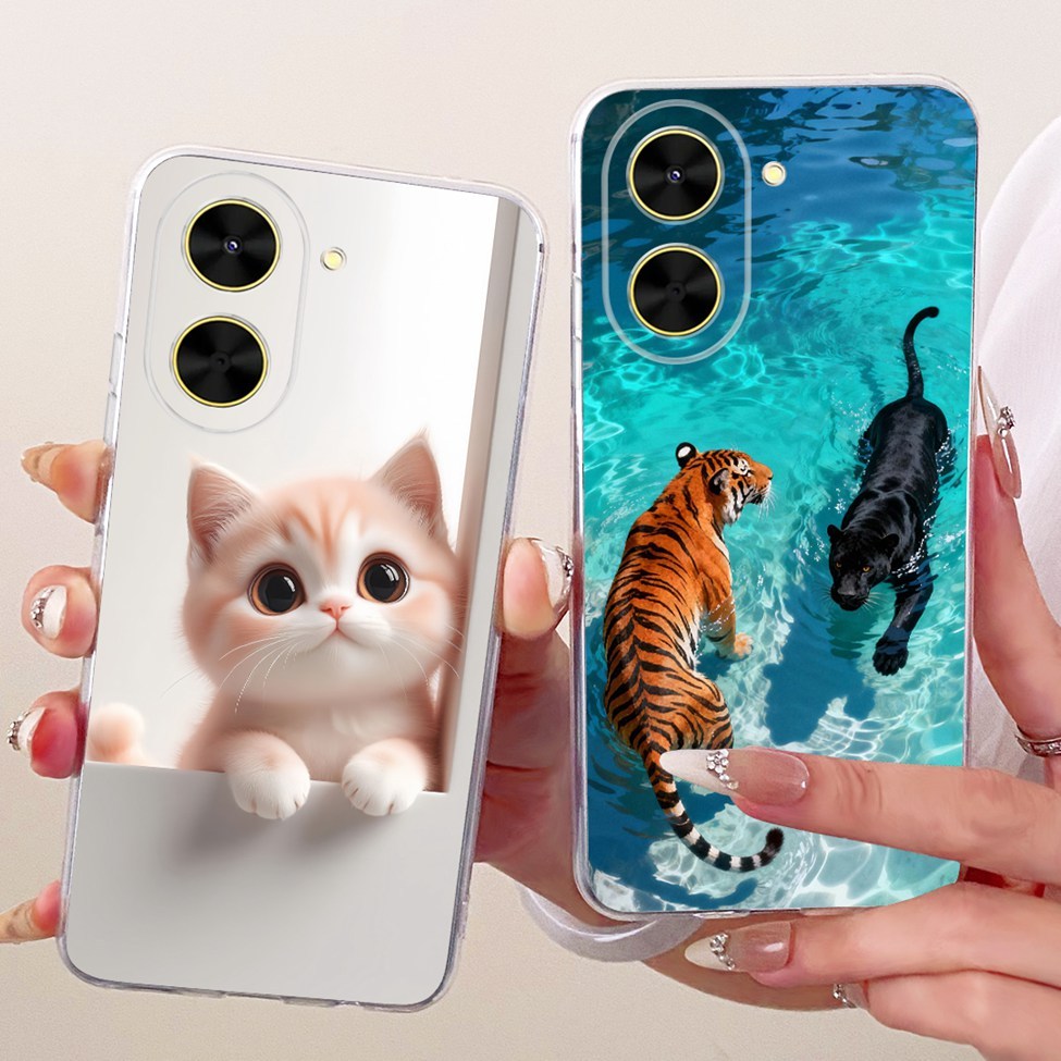 Vỏ Trong Suốt Cho Redmi A5 4G Ốp Lưng Thẩm Mỹ Hoạt Hình Dễ Thương Thời Trang Bướm Ngộ nghĩnh Sơn 25028PC03G 25028RN03A