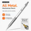 Bộ bút chì cơ GETVOW, Bộ bút chì tự động trọng lực thấp 0,5mm 0,7mm, Đồ dùng học tập chất lượng cao HB Full Metal dành cho sinh viên Công cụ viết văn phòng Sử dụng văn phòng