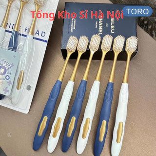 Combo 6 bàn chải đánh răng hàng nội địa Trung lông mềm, chải siêu êm