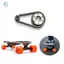 Bộ Bánh Xe DIY cho Điện Ván Trượt - 4 Cái, Xích Bánh Răng 27 Tooth, Kích thước 9x27G, 8mm