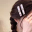 Kiềng dáng Hàn Quốc sang trọng, kẹp tóc zircon thời thượng dễ phối cùng nhiều kiểu tóc