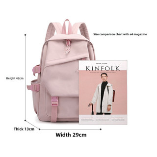 Sonic School Bag Thời Trang Phiên Bản Hàn Quốc Dung Tích Cao Học Sinh Túi Bé Gái Hoạt Hình Ba Lô Trẻ Em Học Túi Quà Tặng