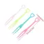 SWEET 500 Chiếc Mini Dùng Một Lần Trái Tim Trái Cây Nĩa Mini Sna Bánh Món Tráng Miệng Nhà Ăn Nhựa Thực Phẩm Trái Cây Pi Toothpi Bento Trang Trí Tiệc n