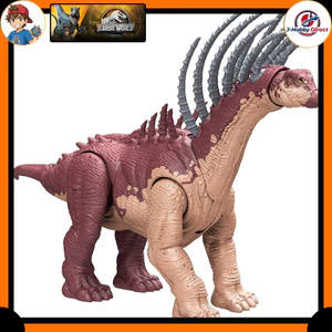 Mattel Jurassic World Big Action! Baryonyx Kids Figure Dinosaur Toy, Approximately 35.6cm Long, for Ages 4 and Up, Brown HTK80