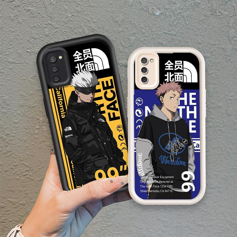Ốp Lưng Cho Samsung A02S A03S Phim Hoạt Hình Silicon Mềm Đáng Yêu Ốp lưng TPU Jujutsu Kaisen Anime Mắt Thiên Thần Chống Sốc Ốp Lưng