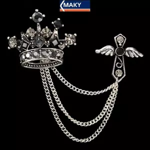 Chổi và Phụ Kiện Trang Sức MAKY - Vương Miện Chữ thập & Trâm Cài
