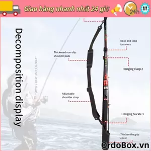 Dây đeo cần câu ORDOBOX chống mài mòn, thoáng khí, bảo vệ cần câu hiệu quả