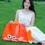 Túi đi biển du lịch mới mùa hè Túi đựng đồ chơi hoạt hình trẻ em Túi đựng đồ bơi Túi đựng đồ vệ sinh cầm tay mắt to