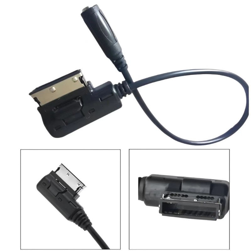 Cáp MIS ABS Và Kim Loại AMI Sang Aux Cho W212 S212 W218 C300 A207 W207 W204 W221 Hệ Thống Âm Thanh Xe Đi Bộ Giải Trí