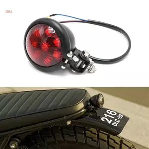 Đèn Hậu Phanh Shas Cho Xe Máy GN125 CG125 Vintage Nhỏ Tròn 10W Đèn Tín Hiệu