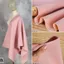 Da Hồng Ấm Áp Dày Chắc Chắn Không Gian Cotton Giữa Lớp Không Khí Vải Cứng Co Giãn Thiết Kế Thời Trang Vải 4.24