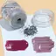 Nhíp Móng Tay Lấp Lánh Đa Năng Sứ Trắng Mắt Mèo Bột Gương Pha Lê Lấp Lánh Quisand Trang Trí Móng Tay Diy Fine Powder VN