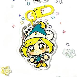 Witch Hat Atelier Keychain Cute Anime Coco Tetia Richeh Agott Qifrey Olruggio Acrylic KeyChain Pendant Bag