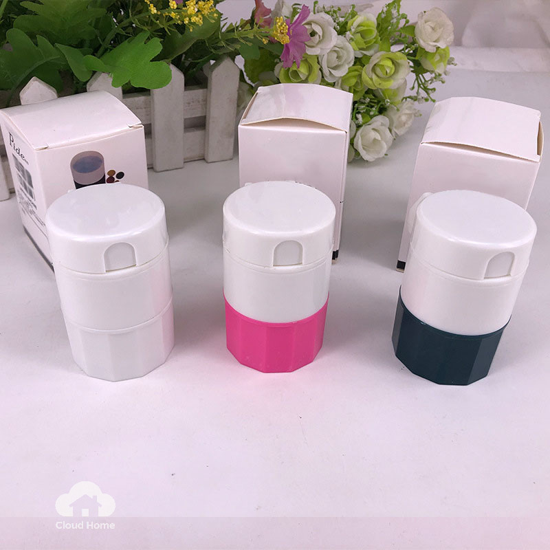 🌤️COD🌤️Hộp Cắt, Dụng Cụ Nghiền Và  Dụng Cụ Cắt Thuốc, Nghiền Thuốc Cho Bé 4 Trong 1