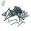 Bộ 10 DIY Nghệ Thuật Cây Hoa Thổ Cẩm với Kẹp Cố Định Hình Chữ T Tam Giắc cho Trang Sức Cưới